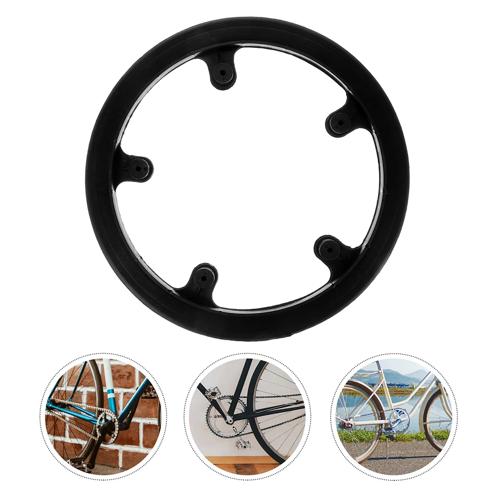

2Pcs Bicycle Chainring Guard Tooth Plate Cover 40T Sprocket Protector Plastic Flywheel Shield Mountain Bike Commuting Bike Chain
