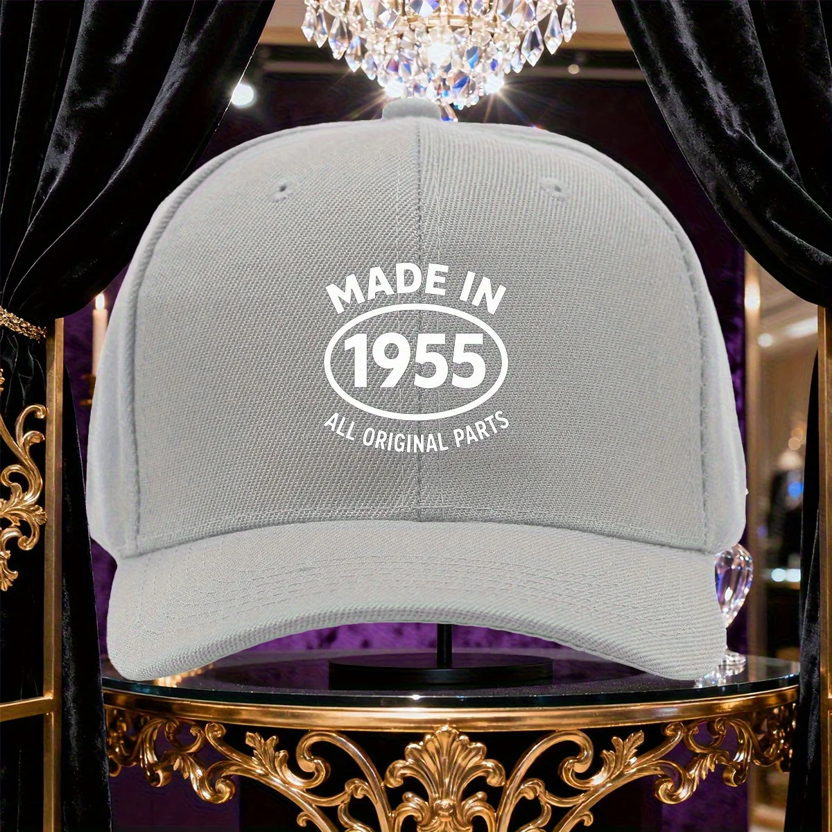 Made in 1955 Baseball Cap 70th Birthday Gift Age 70 Anniversary Gift Baseball Hat