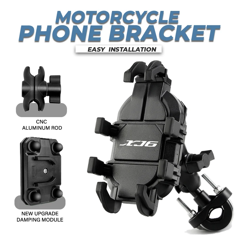 Motorcycle Mobile Phone Holder GPS Navigation Mount Bracket For YAMAHA XJ6 XJ6F XJ6N XJR300 XJR 1300 XJR1200 Accessories