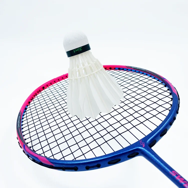 dmantis-professional-4u-carbon-fiber-badminton-racket-lightweight-defensive-type-d7-model-pu-grip-soft-slightly-soft-amateur