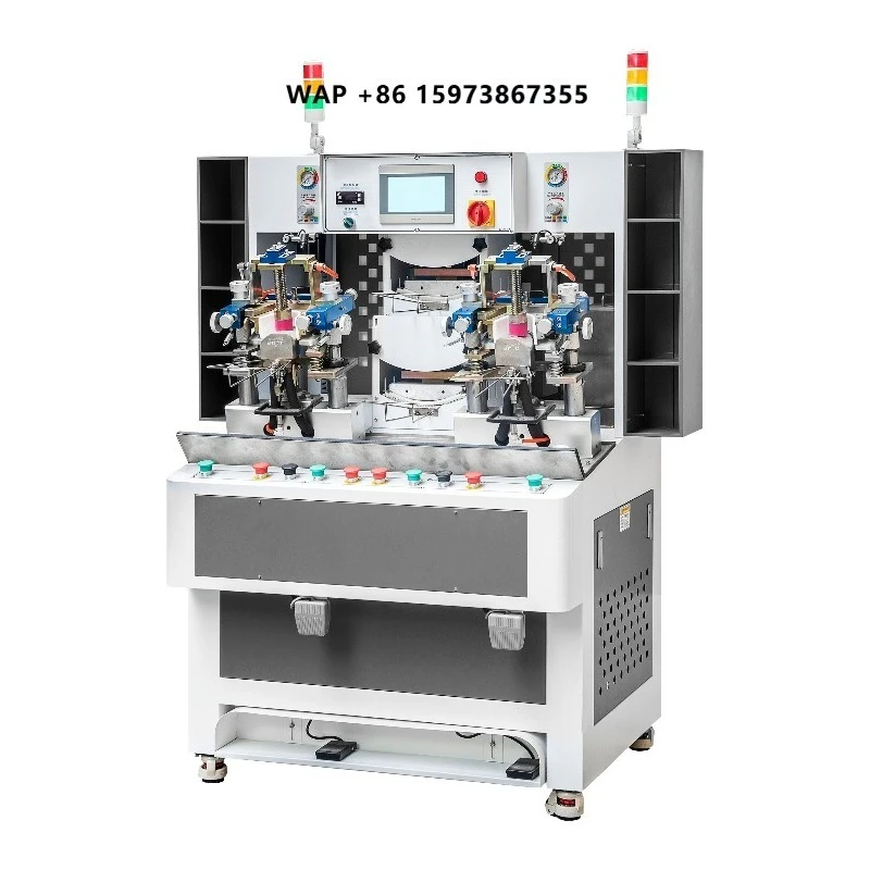 FS High Quality Shoe Toe Hot Cold Forming Machine 220V 900W Automatic New Type Cap Front Counter Molding Sport Footwear Shoes 1