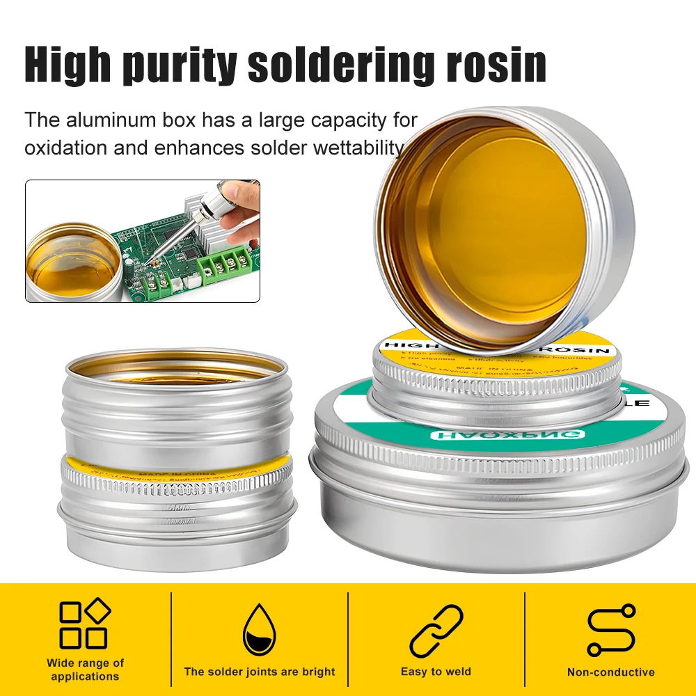

Электрический паяльник высокой чистоты HXP Rosin, паяльное масло, паяльная паста без очистки, ремонтный флюс для пайки