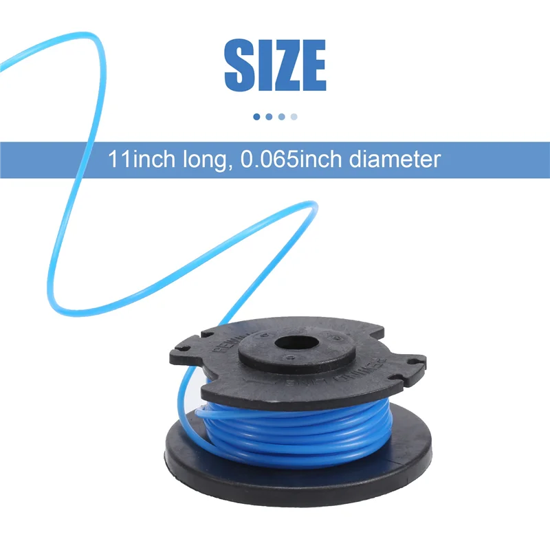 قطع غيار بكرة تهذيب أوتار من autofللشحن لـ Ryobi One + AC14RL3A قادين بدون أسلاك 18 فولت 24 فولت 40 فولت (20 بكرة + 2 غطاء)