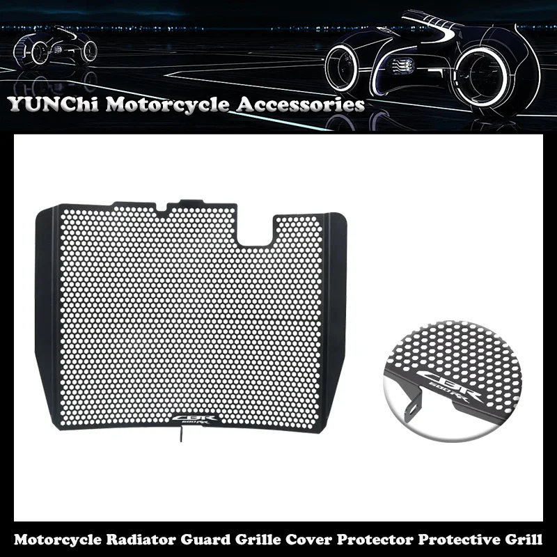 

Motorcycle Radiator Guard Grille Cover Water tank Protection Net For HONDA CBR600RR F5 2007-2024 / CBR600RR ABS 2013-2024