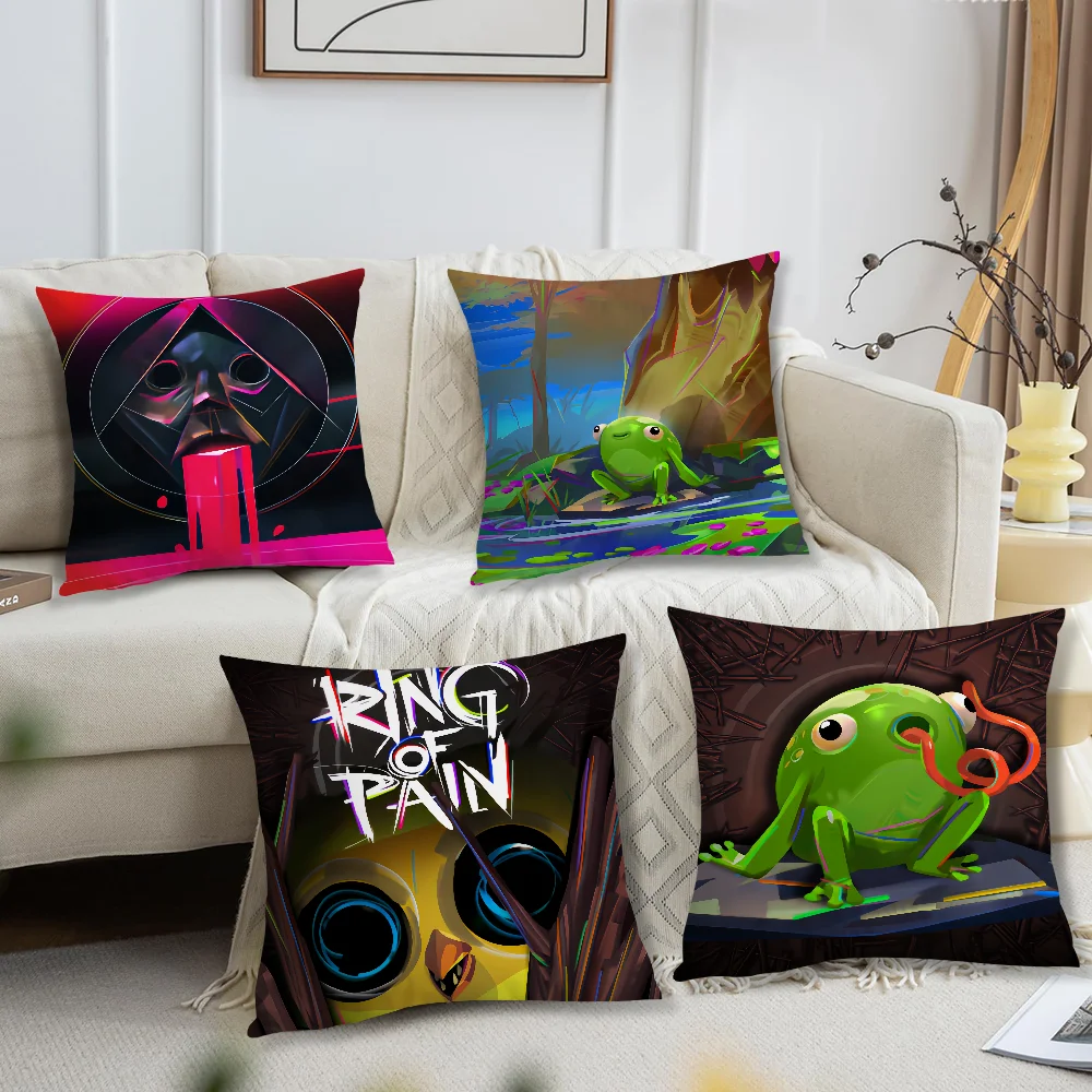 Game N-Nintendo R-Ring of Pain Comfortable soft Pillow Case for Sofa Living Room Home office Decor and Protective Covers