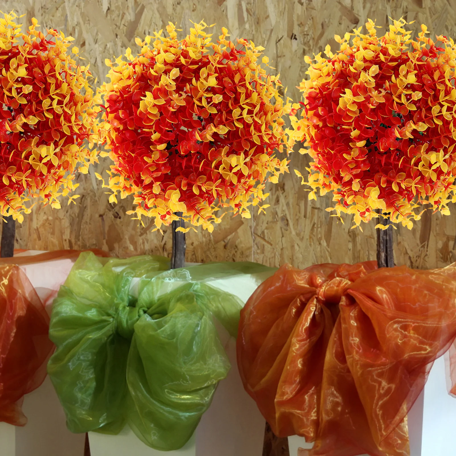 

Simulation Grass Ball Artificial Plant Decorative Plastic Hanging Balls for Garden Balcony Wedding Topiary Faux Greenery