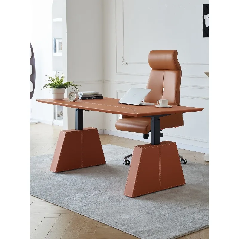 

Desk computer desk simple modern household small apartment lifting bedroom adult light luxury high sense