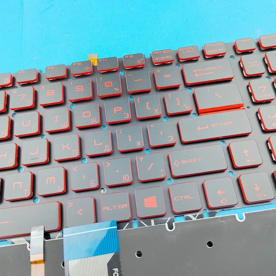 Russian Red Backlit Keyboard For MSI GT62 GT72 GE62 GE72 GS60 GS70 GT72S GL63 GL62 GL72 MS-17B7 GF75 MS-17F1 MS-17F2