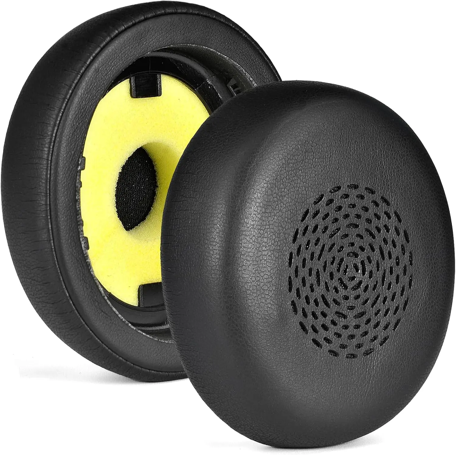 Coussinets d'oreille de remplacement pour Evolve2 75, compatibles avec le casque sans fil Jabra Evolve2 75 (les coussinets ne conviennent pas au Jabra Evolve 7).