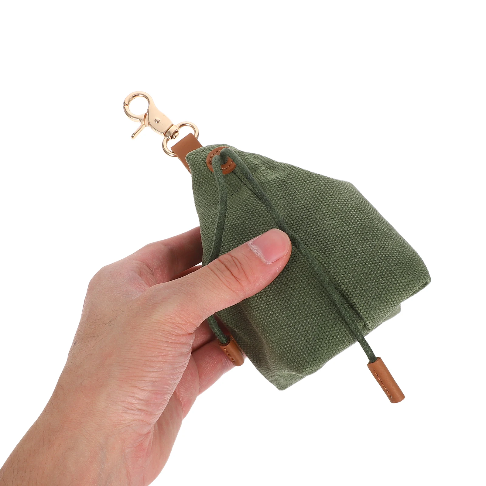 

Pet Feeding Bag Canvas Treat Storage Dog Food Pouch Snack Container Puppy Drawstring