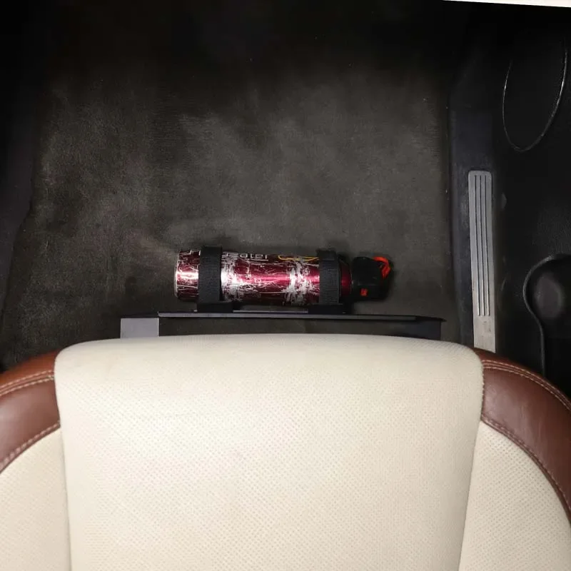 For Cadillac Escalade 2007-2014 Car Co-pilot Front Passenger Seat Fire extinguishing bracket Interior Car Accessories