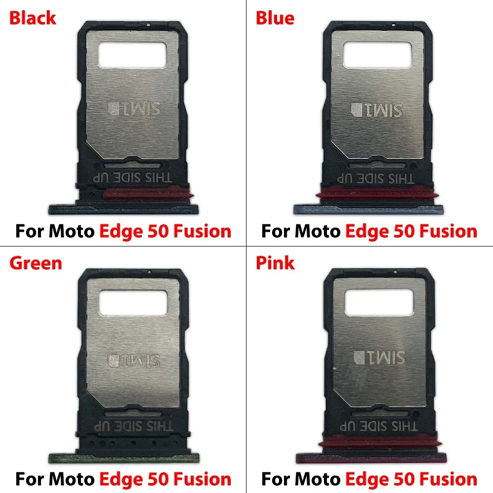 For Moto G15 E15 Edge 50 Fusion Edge 40 Pro SIM Card Tray Phone Replacement Part