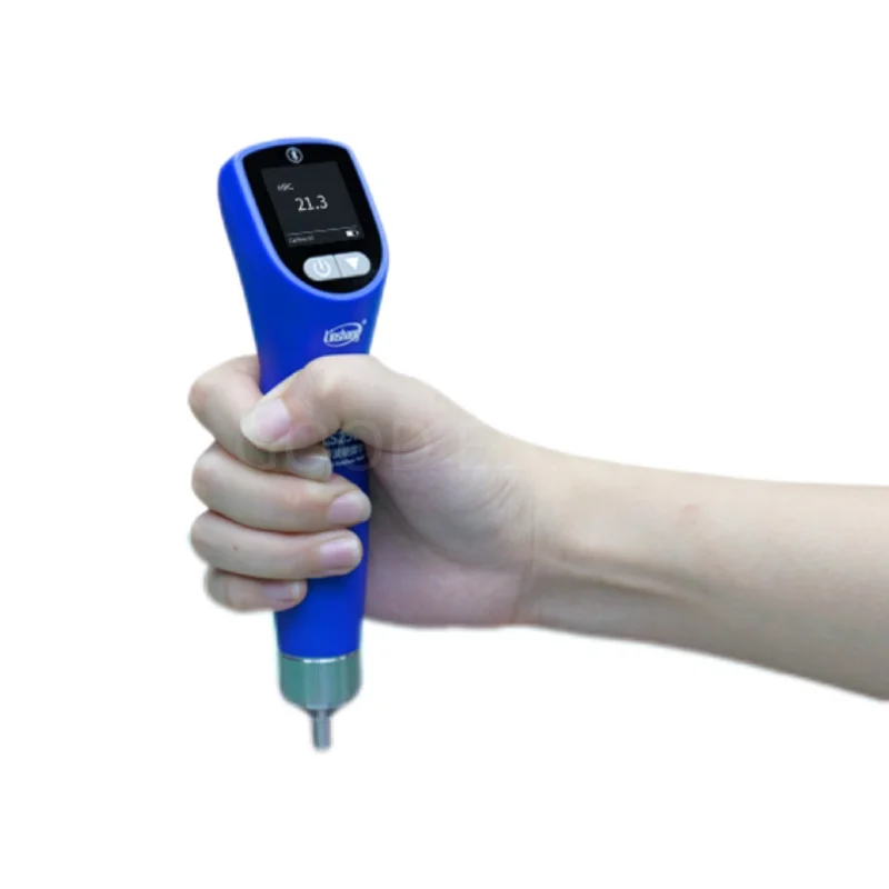 

Linshang LS256 Portable Ultrasonic Hardness Tester, UCI Method, for Metal Alloy, Weld, Corrosion Pipe 20N Inspection with Probe