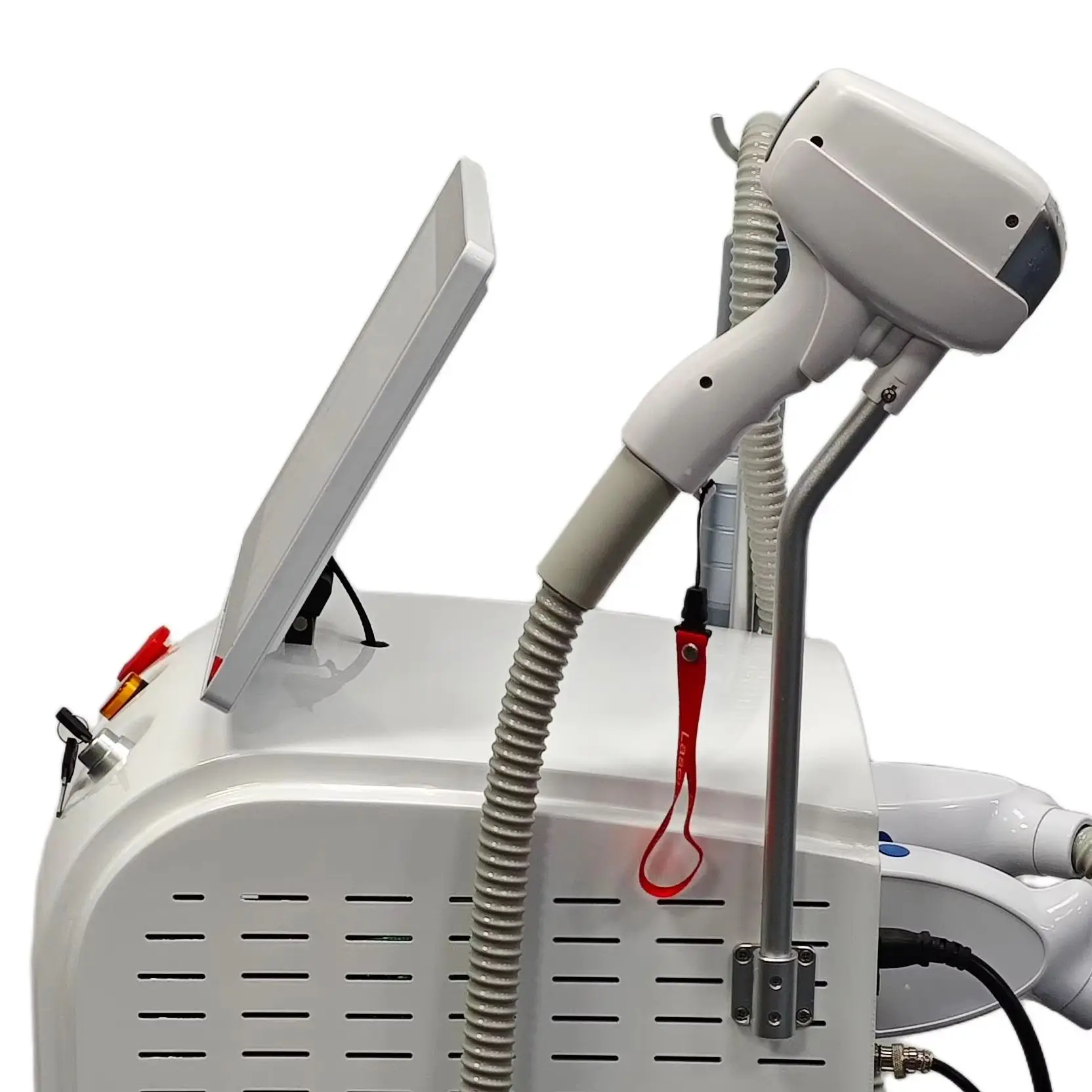 

2in1 Beauty Machine Picosecond Laser for Tattoo Spot Pore Removal & Permanent Hair Removal Skin Rejuvenation Lifting Firming Red