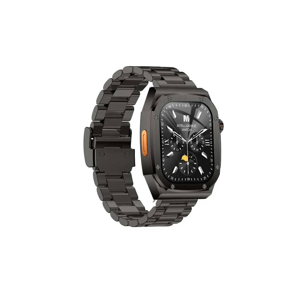 2.1 インチ Z17 最大スマートウォッチメッセージ応答通話睡眠モニタリングスポーツ歩数計情報アラート Bluetooth スマートウォッチ