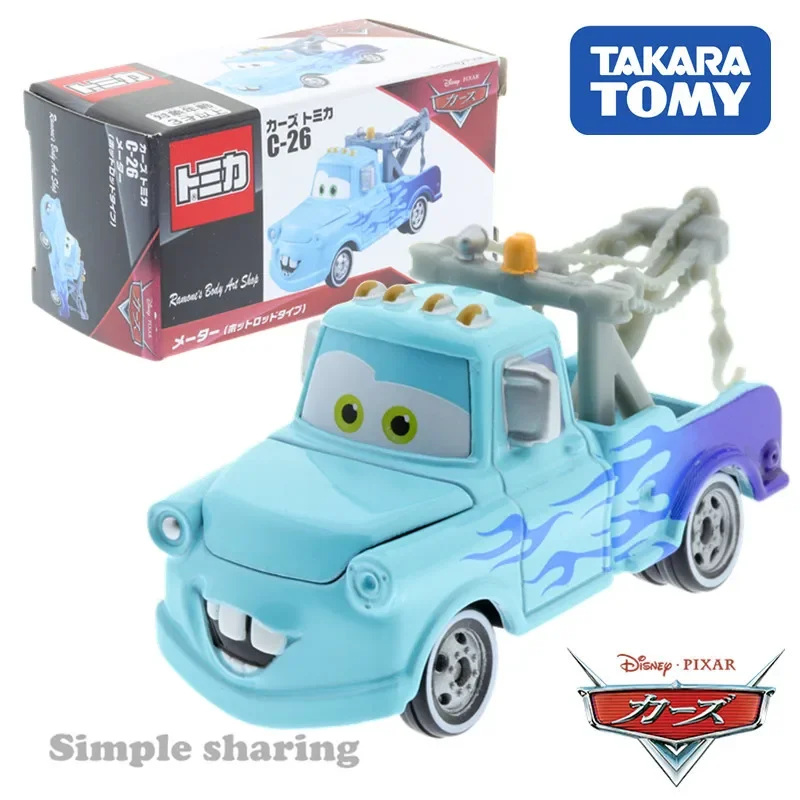 Takara Tomy Tomica Disney Pixar Cars Century Model Kit Diecast Miniature Baby Toys Funny Magic Kids Doll Hot Child Bauble