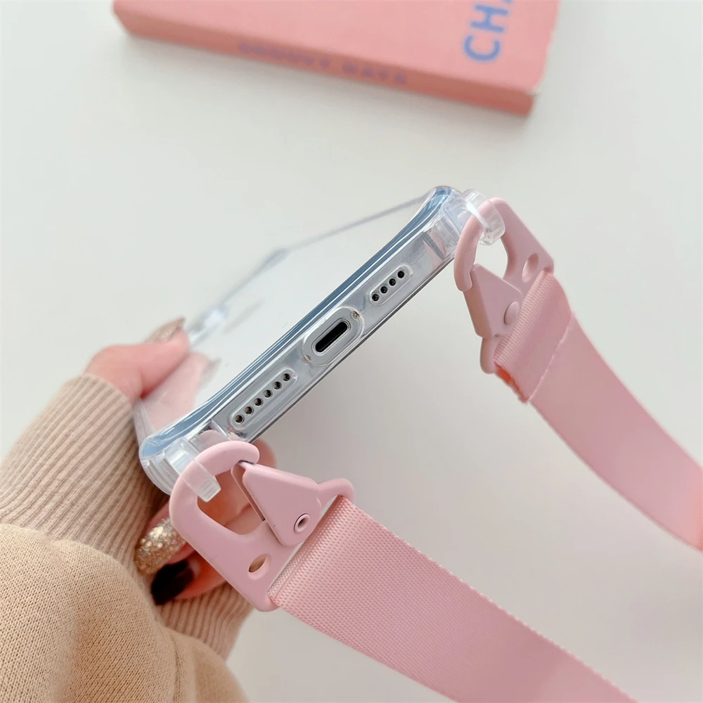 クロスボディショルダーストラップ付きスマホケース iPhone 17 Air 11