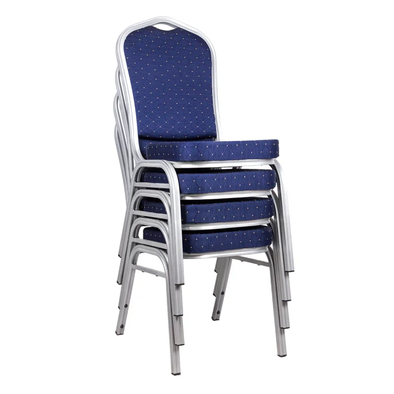 

custom.Upholstered Blue Event Party Chairs Upholestered Back and Fabric Hotel Banquet Chair