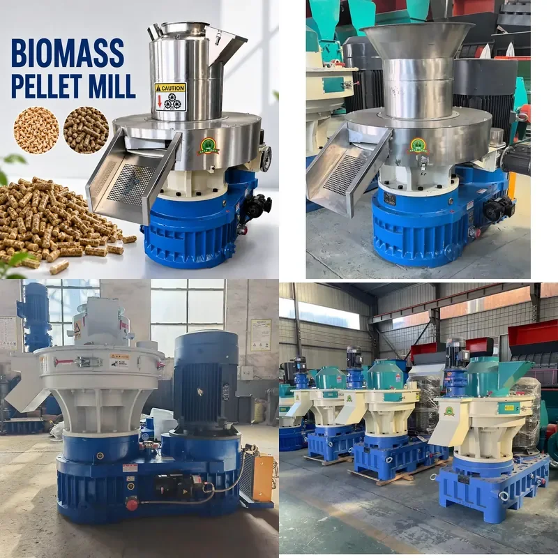 SFW Certificate Industrial Biomass Pellet Machine Wood Sawdust Pellet Mill Ring Die Biomass Granulator for Fuel Pellets