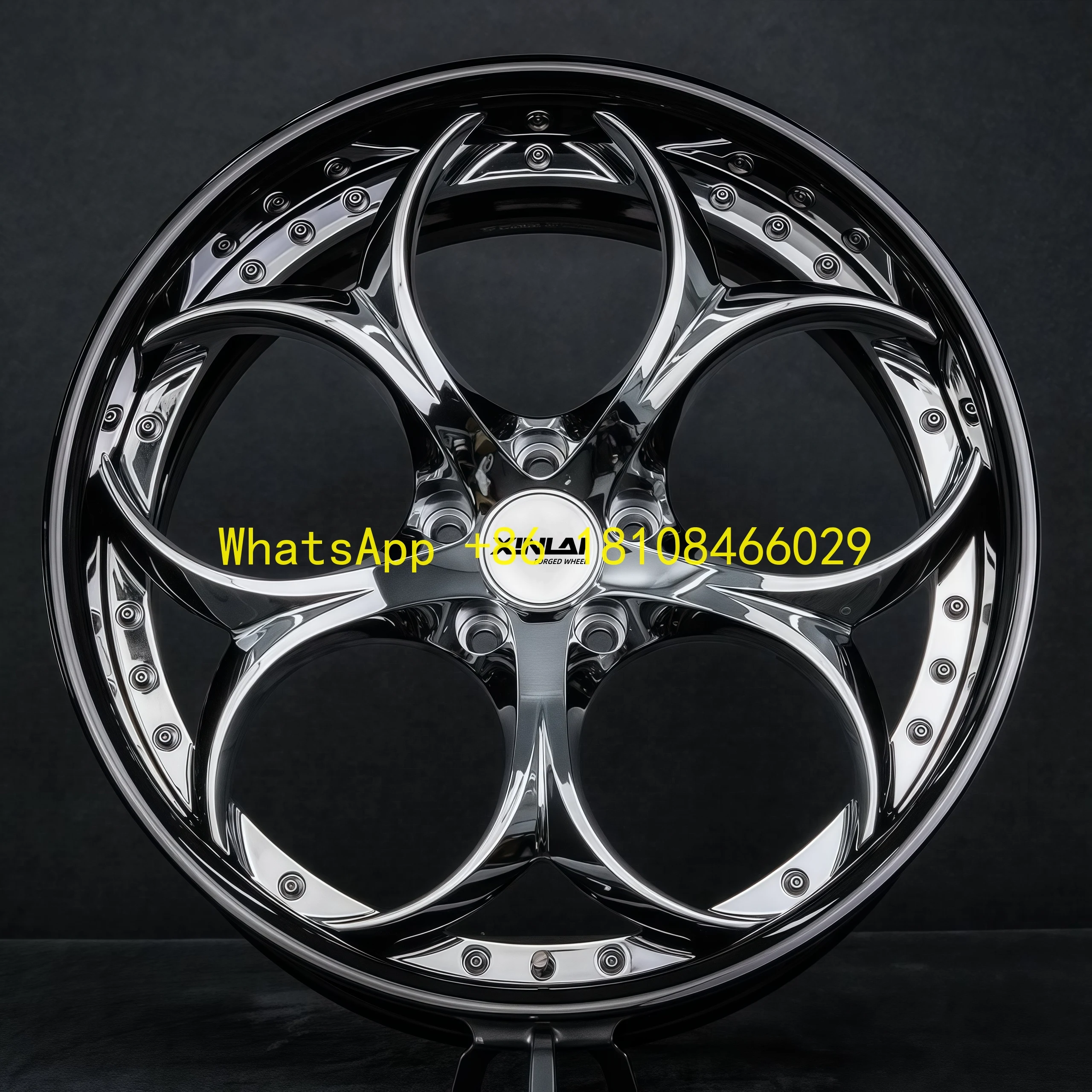 

Custom Deep Concave 2 Piece 5*120 5*114.3 18 - 22 Inch Passenger Car Aluminum Forged Wheel