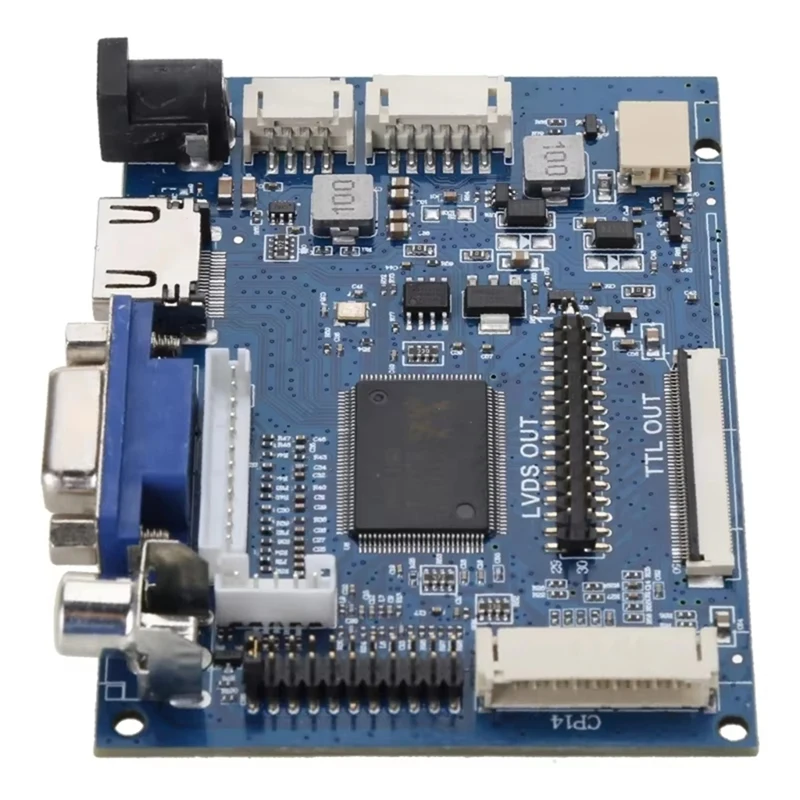 PCB 800099 LCD 화면 자동차 GPS 디스플레이 LCD 드라이버 보드 - 호환 VGA AV - TTL RGB LVDS