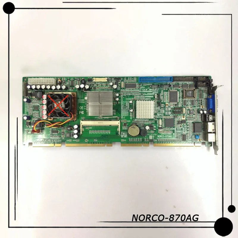 NORCO-870AG original industrial compter placa-mãe antes do teste perfeito da expedição