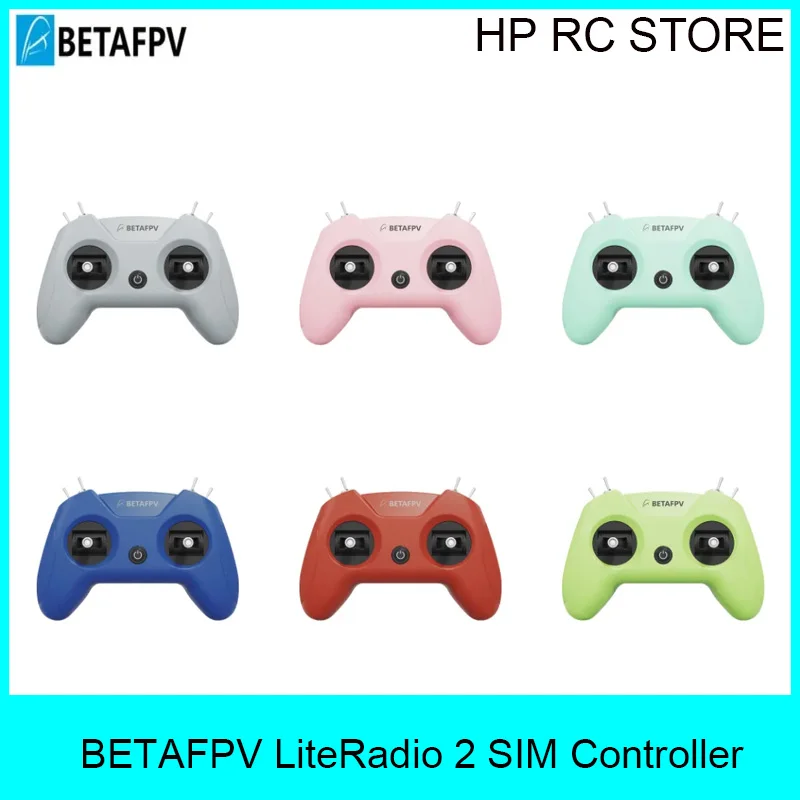 BETAFPV LiteRadio 2 SIM 8CH Simulator Controller Joystick/Xbox/Dongle Mode for DRL Liftoff Aerofly RC8 DJI Virtual Flight