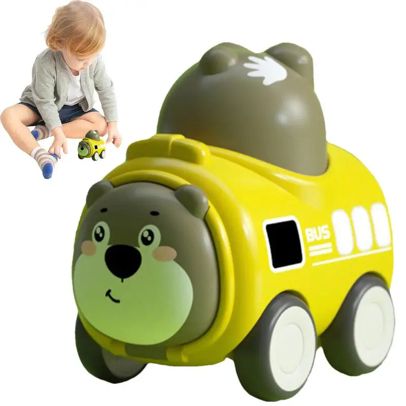 

Press And Go Car Toys Friction Powered Toy Car Cute Animal Inertia Toy Car Innovative Press Pull Back Toy Vehicles Car Toys For