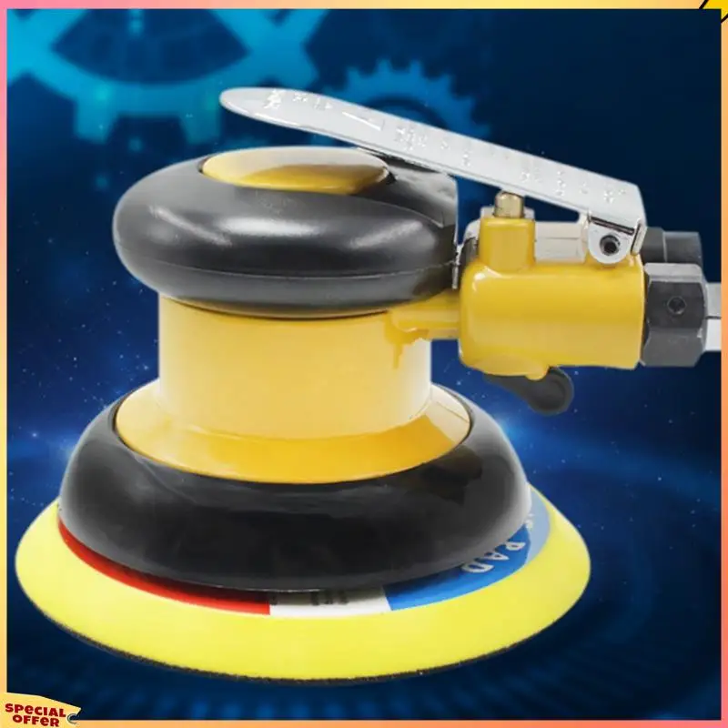 

ABFI 5 Inch Pneumatic Sanders 125Mm Sander Air Eccentric Track Sanders Cars Polishers Air Tools