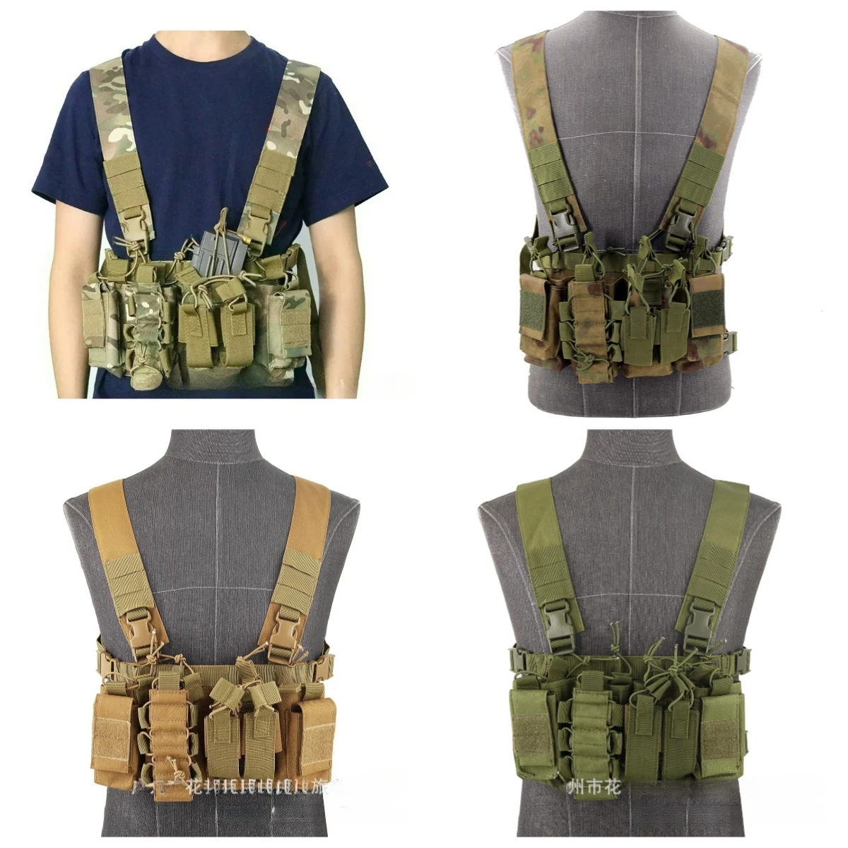 

Тактический легкий съемный жилет для реорганизации D3, уличный тренировочный жилет CS с различной сумкой, двойная сумка для рации