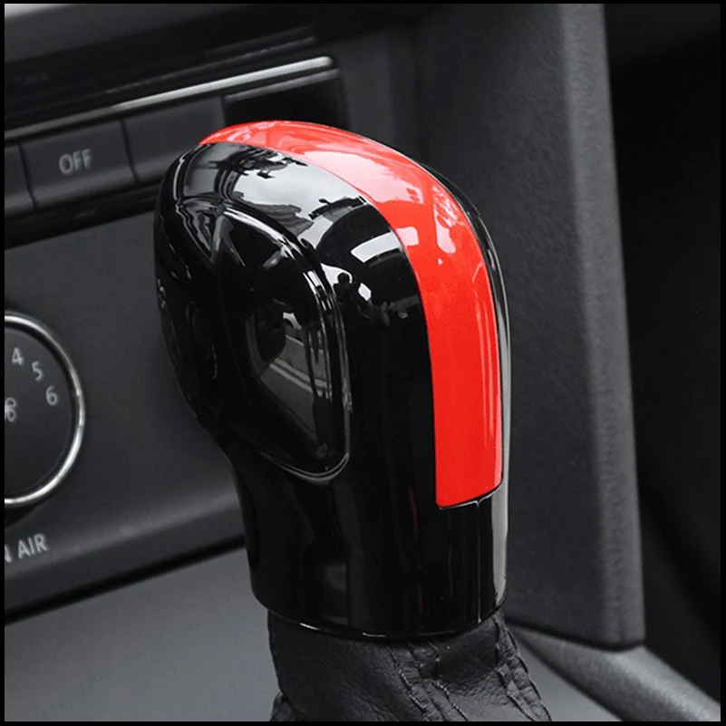 

Car Styling For VW Golf 6 7 7.5 GTI Passat B7 B8 CC R20 Jetta MK6 6 Tiguan MK2 AT Gear Shift Knob Cover Cap Auto Accessories