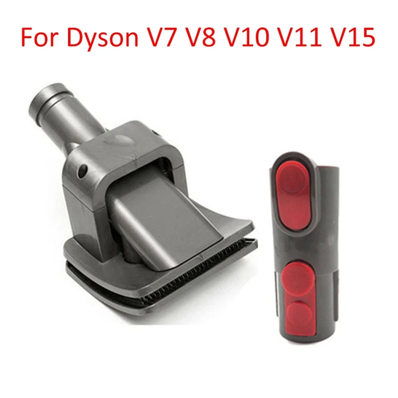 Grooming Tool With Quick Release Converter Adapter For Dyson V15 V11V10 V8 V7 V6 Vacuum Cleaner Dog Pet Brush Attachment