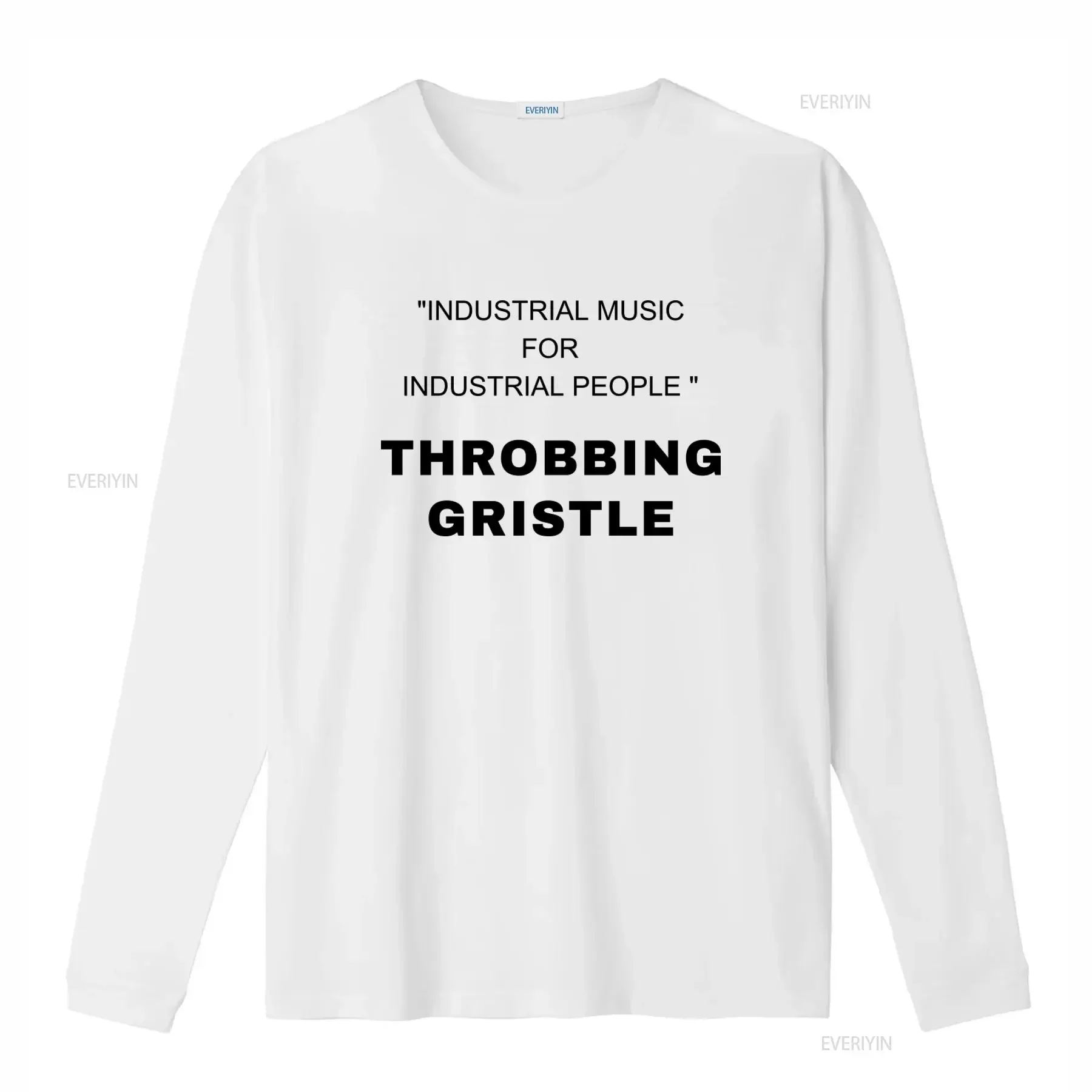 Throbbing Gristle Industrial Music For People T Shirt EBM Punk Rock Band  vintage Washed Stylish streetwear