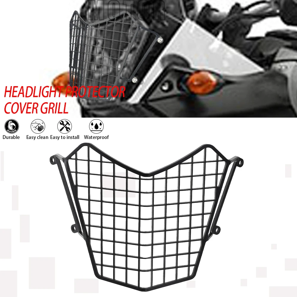 

For Yamaha T7 2022 2023 Tenere700 Tenere 700 World Raid Rally Motorcycle Headlight Head Light Protector Cover Grille Protector