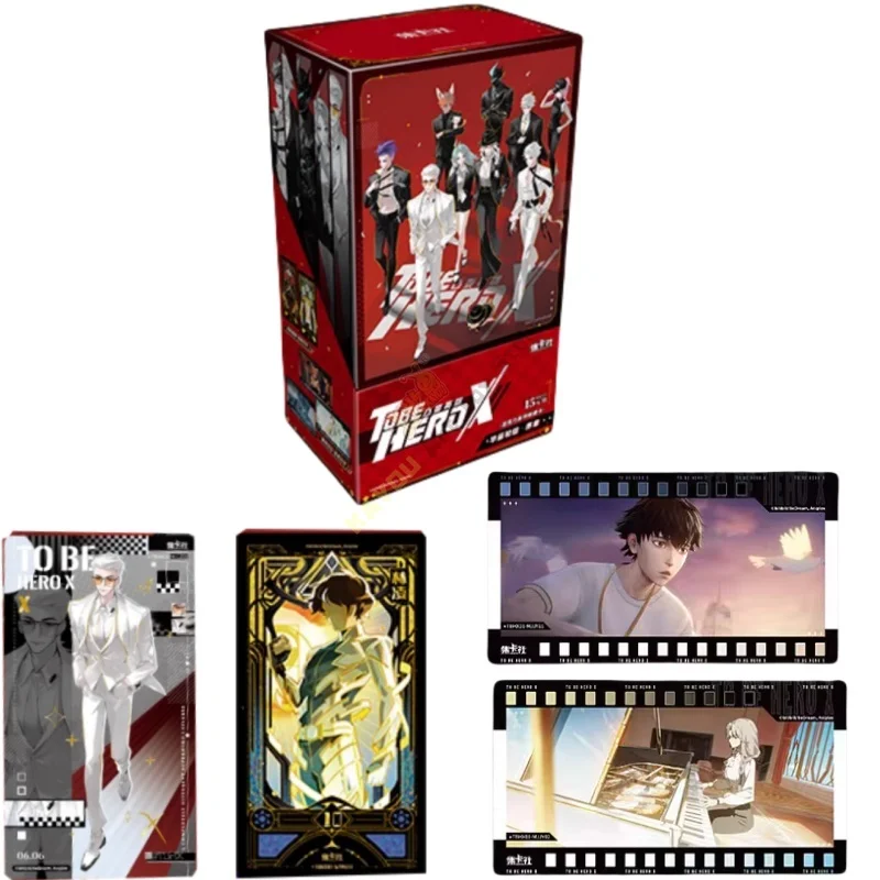 

Genuine To Be HERO X Card PMMA Heroes Are Coming Series Rare Wei Chao Queen Liang Long Signed Card Anime Collection Toy Gift