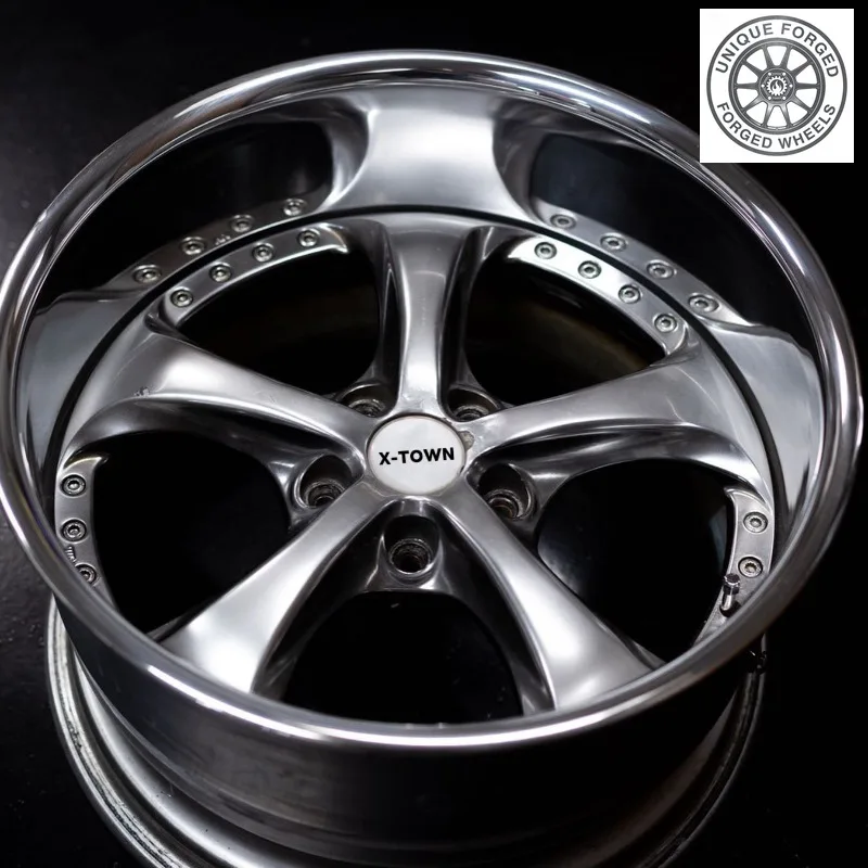 26 Style Custom 2‑Piece Forged Aluminum Alloy Wheels 19 20 21 22 Inch 5x112 5x120 5x114.3 Polished Silver Wheel Rims For Bmw For