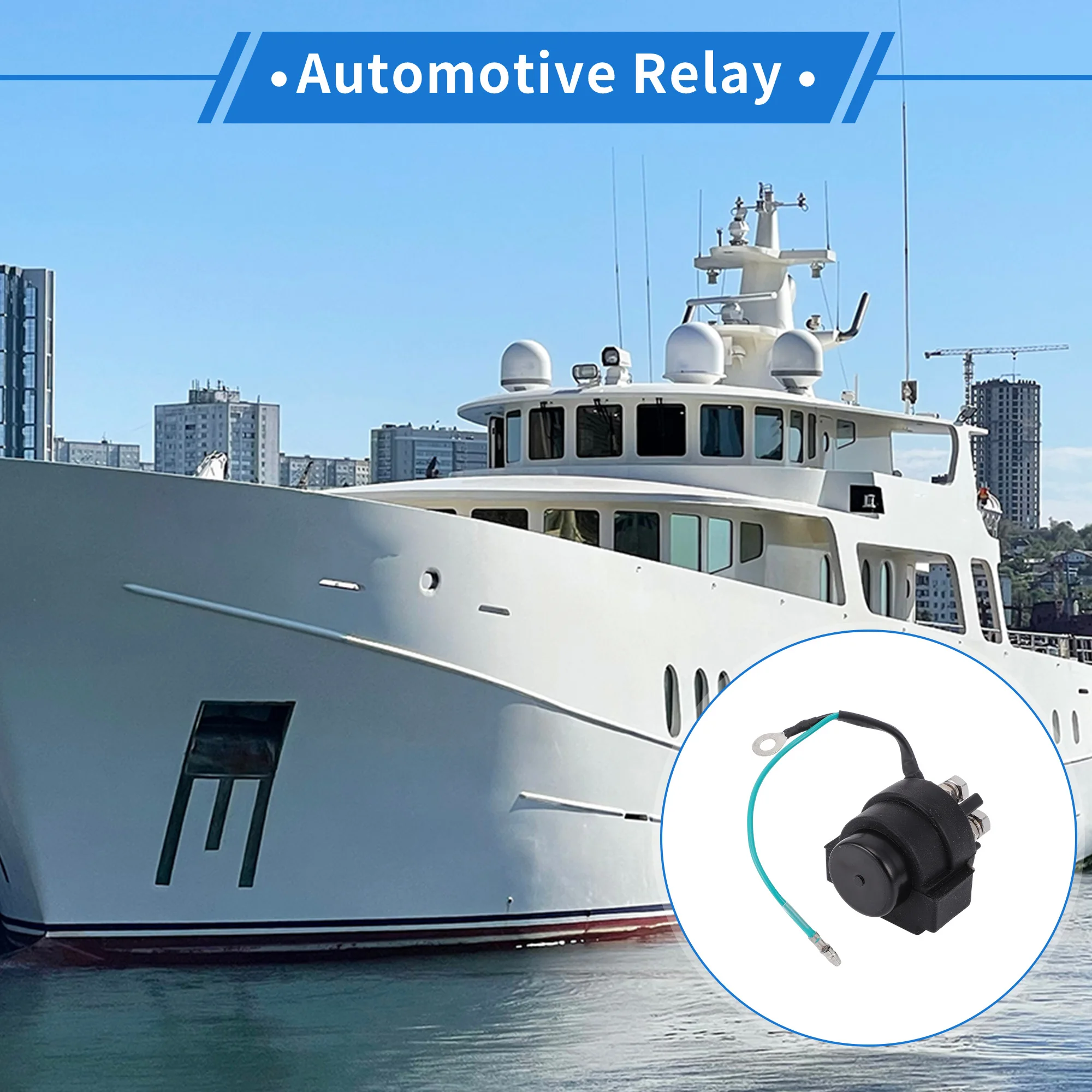 UXCELL مركبة بحرية قوة تقليم إمالة التتابع لسوزوكي 35-150hp 88-01 12 فولت 5A 4 محطة