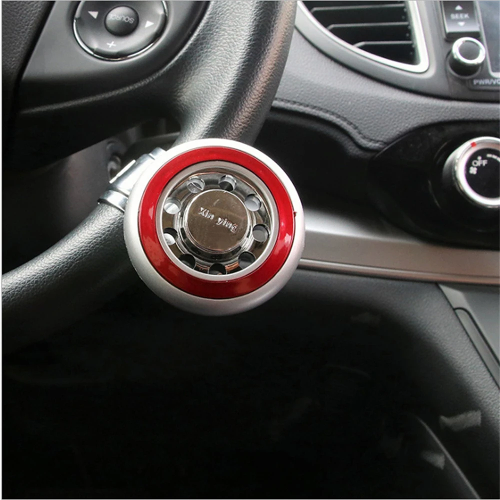 New 360 Steering Wheel Knob Ball Auto Spinner Knob Car Steeringbooster Silicone Power Steering Handle Ball Booster Strengthener