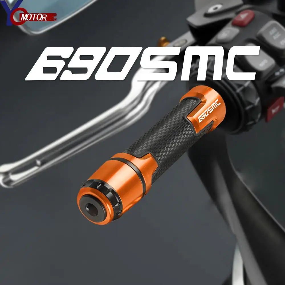 For 690SMC 2008-2013 690SMC R Duke DukeR 2012-2013 690 SMC 990SMR 2009-2013 Accessories Motorcycle Rubber Gel Handlebar Grip