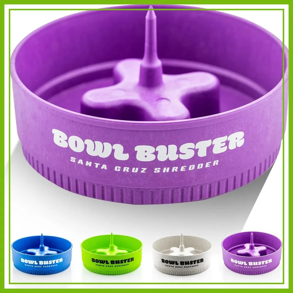 Cenicero Bowl Buster con tapa protectora - Herramienta de póker, 4 plataformas de descarga, resistente al calor y sin desorden