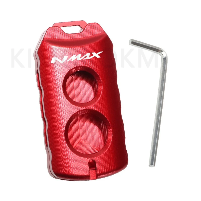 Motorcycle Aluminum Accessories Motor Key Shell Case Cover Holder Protector For Yamaha NMAX 155 N-MAX 2015-2020 And X MAX300