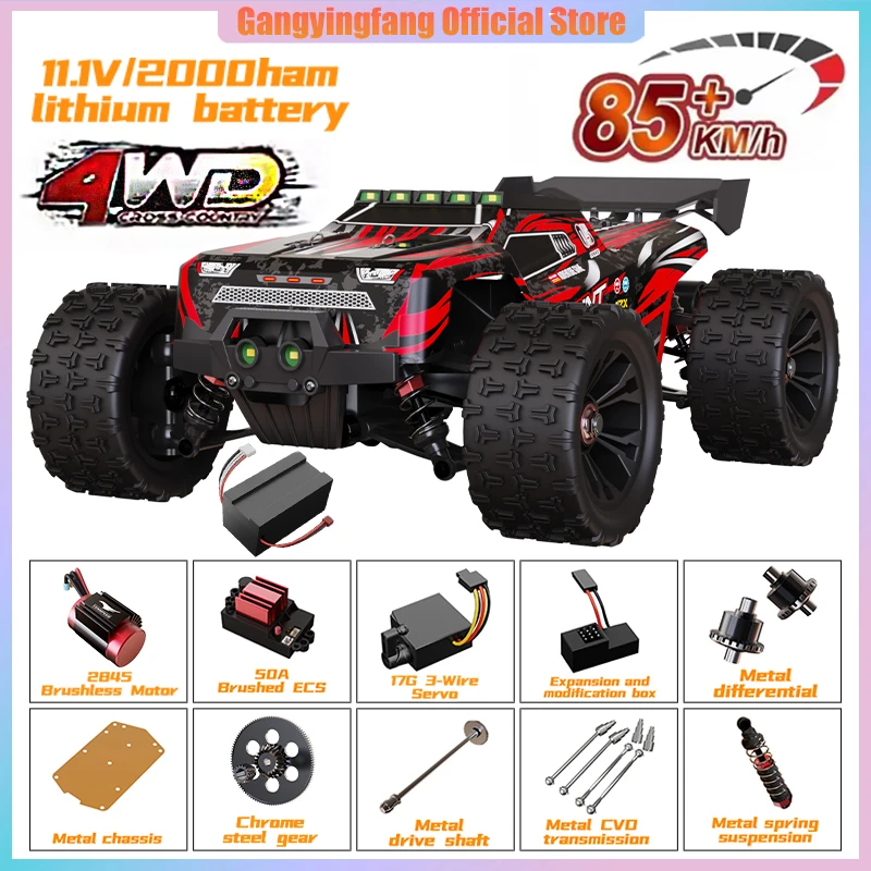 9522PRO 1:16 Brushless RC Car 85KM/H 4WD Off-Road