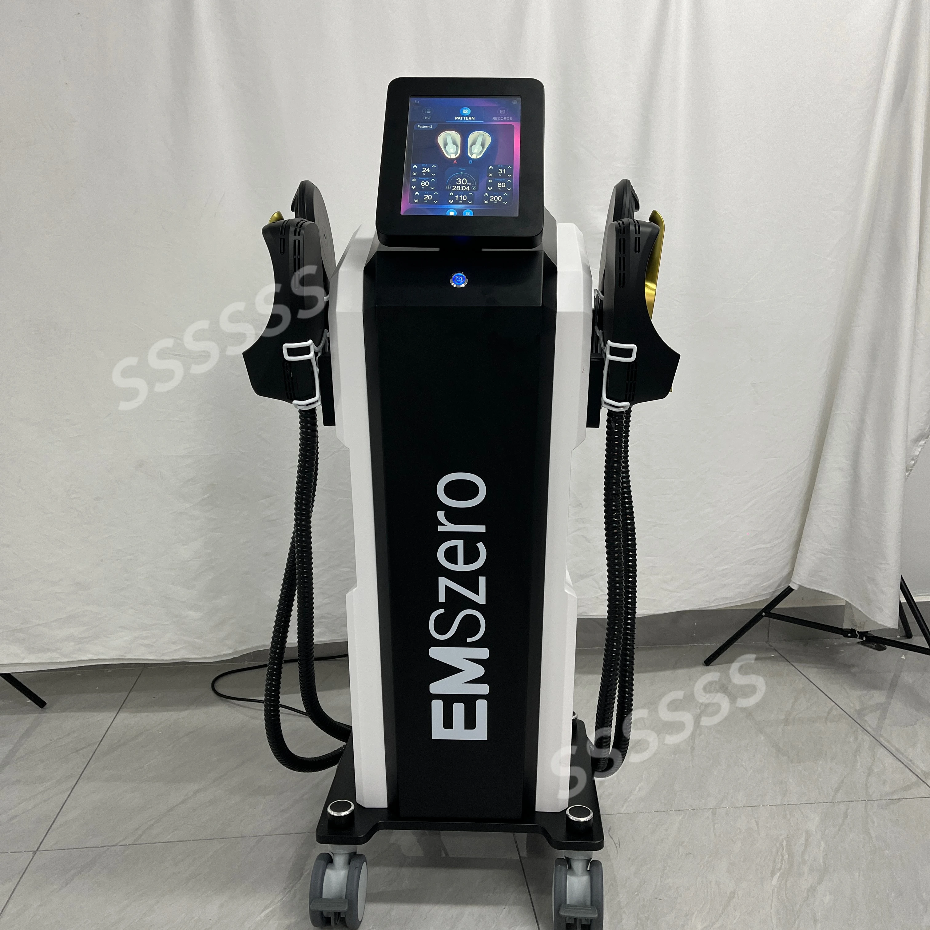 EMSzero PRO 6500W EMS NEO RF Körperschlankheitsmaschine Professionelle elektromagnetische Fettentfernung Btromagnetische Stimulation