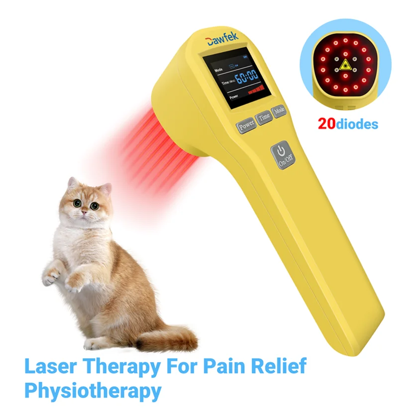 Dawfek Laser Red Near-Infrared Light Therapy 650nm 808nm Physiotherapy Low Level Laser Therapy for Osteoarthritis Chronic Pain