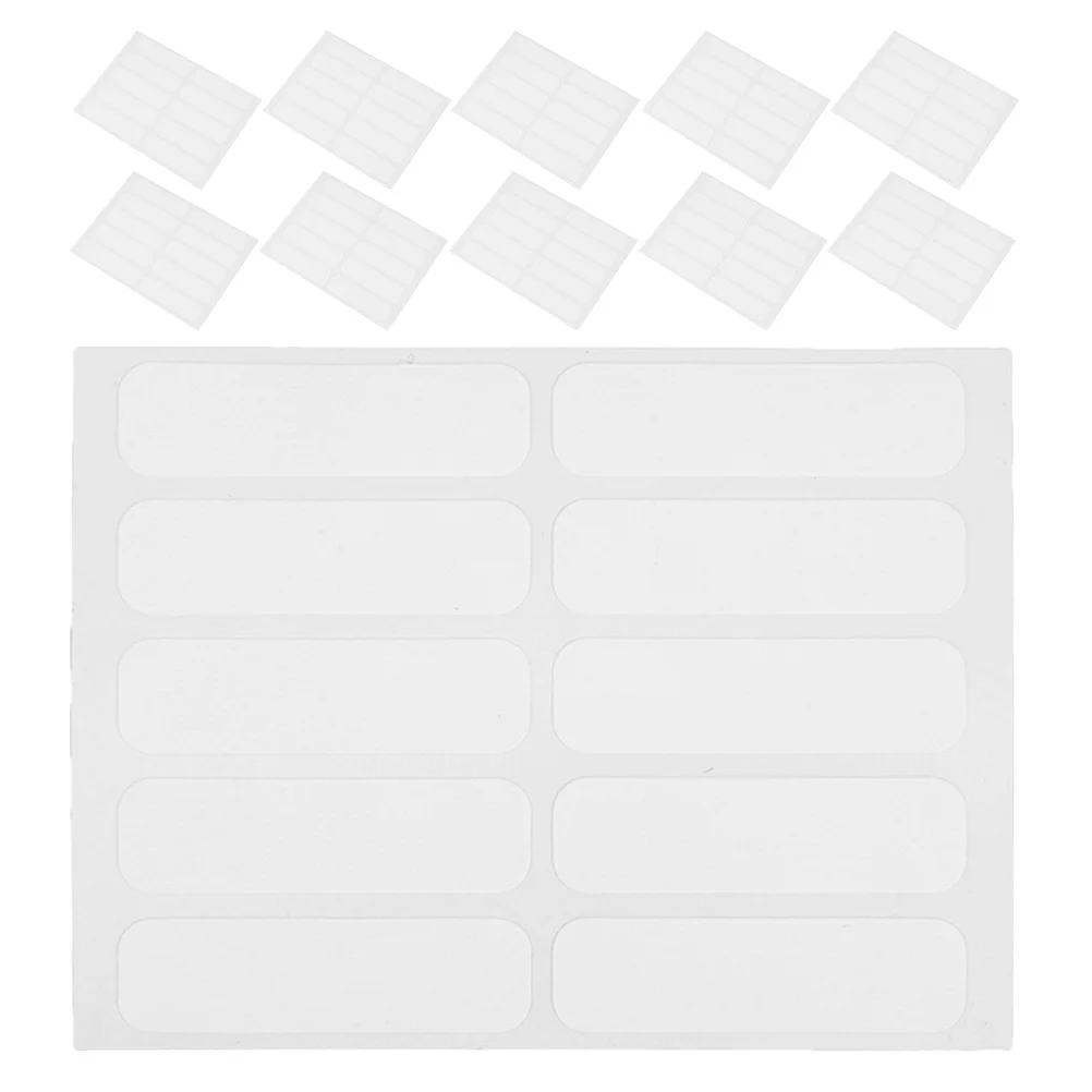 200pcs Cloth Label Stickers No-Iron Writable Waterproof For Clothing Hats Bags Shoes Baby Bottles School Supplies Name For