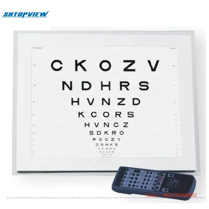 LED vision chart C-901 digital portable eye chart ophthalmology department Snellen visual test chart