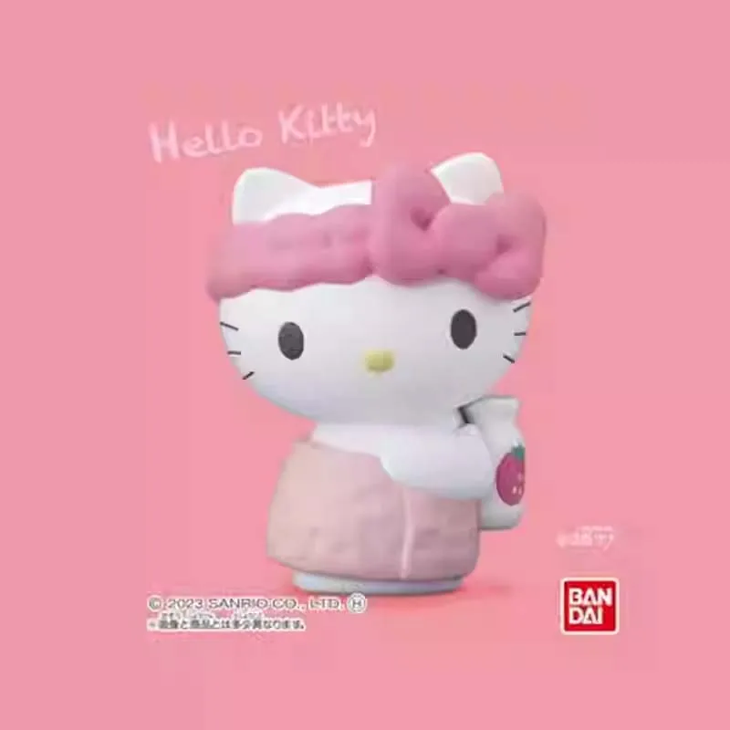 Bandai Digimon Gacha kapsułka pudełko z niespodzianką Sanrio PomPomPurin moja melodia Kuromi Pochacco Gashapon Anime figurka zabawka dla kolekcjonerów