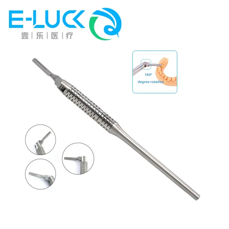 1pc Dental Scalpel Handle Surgical Operation Knife Handle Stainless steel Length Oral Surgical Instruments Tools