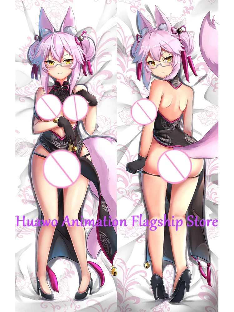 

Dakimakura Anime Pillow Cover Tamamo Witch Double Sided Print 2Way Cushion Cover Xmas Gifts