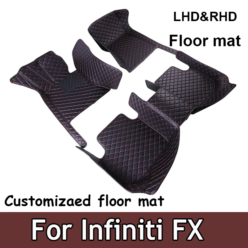 Custom Car Floor Mats For Infiniti FX FX30 FX35 FX37 FX45 FX50 Auto Carpets Foot Coche Accessories